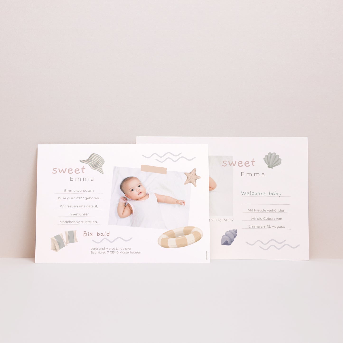 Geburtskarten Landschaft foto N° 3