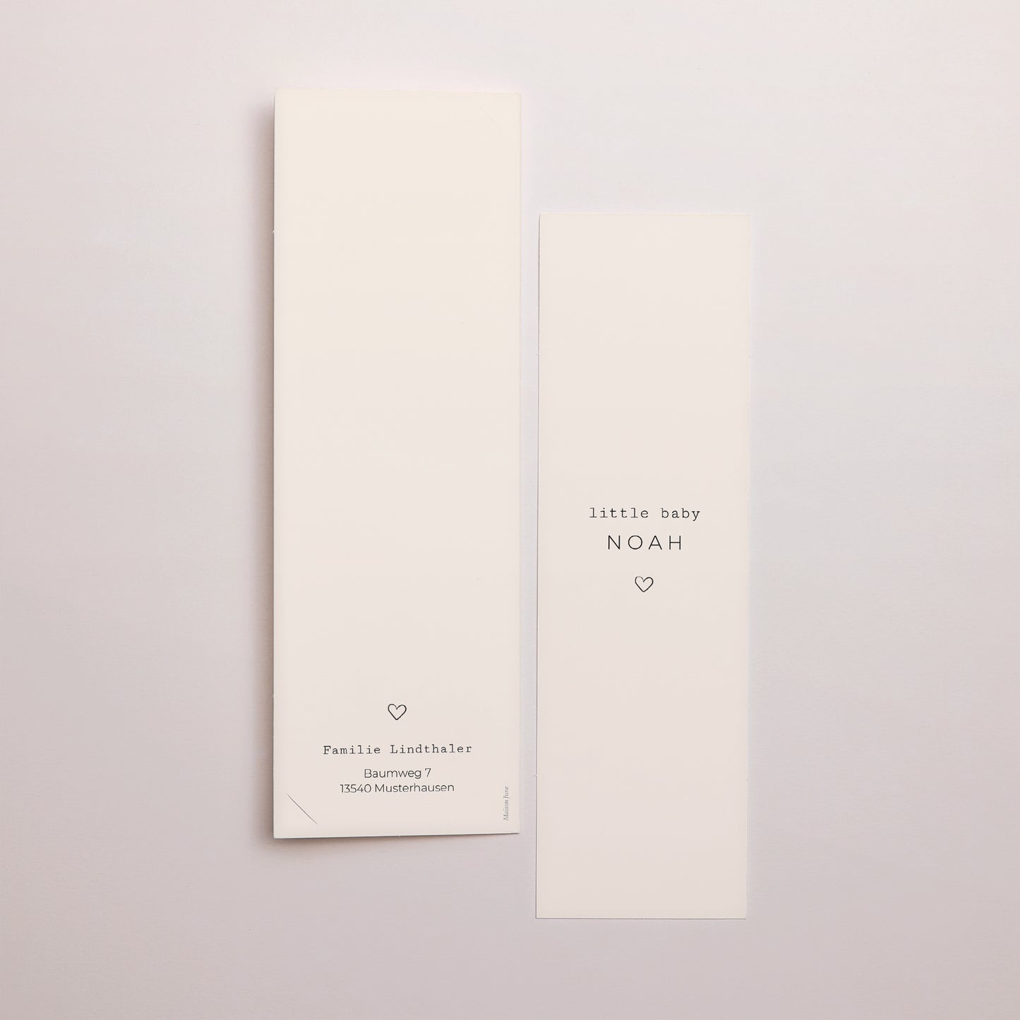 Geburtskarte Fotoautomaten Lesezeichen Bullet journal Herbier foto N° 3