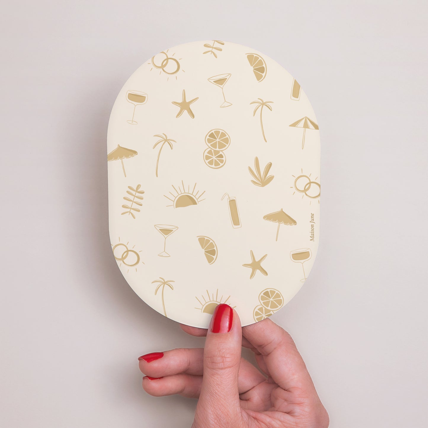 Hochzeitseinladung oval Unter dem Sonnenlicht foto N° 3