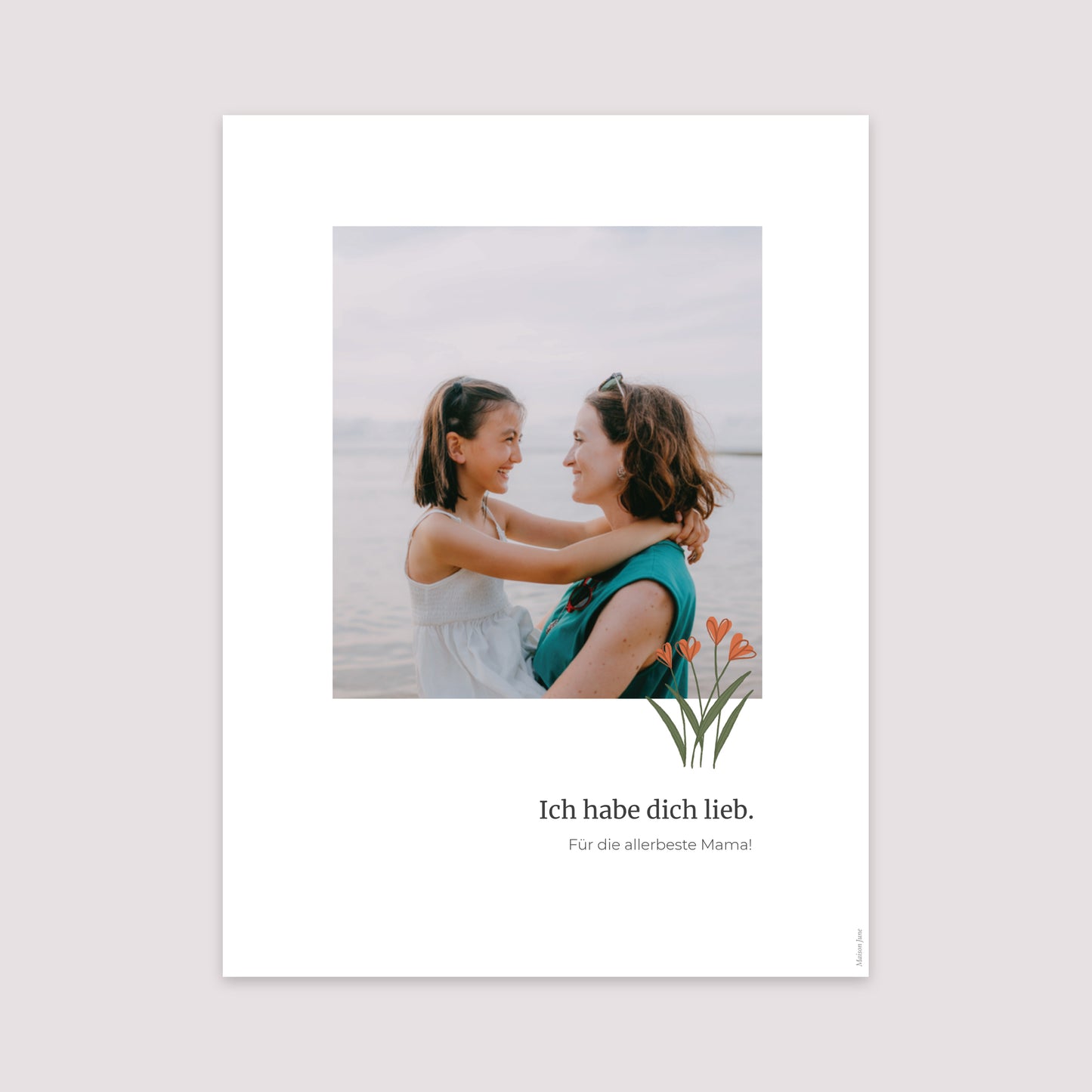 Poster Objekte Porträt Tulpen foto N° 2