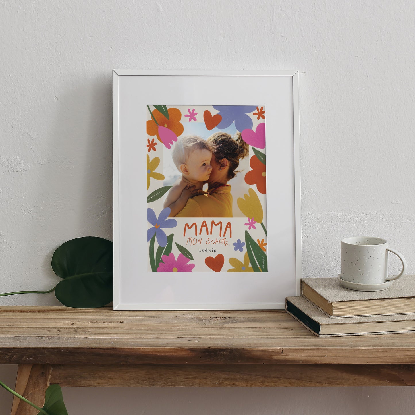 Poster Objekte Porträt Mama der Liebe II foto N° 3
