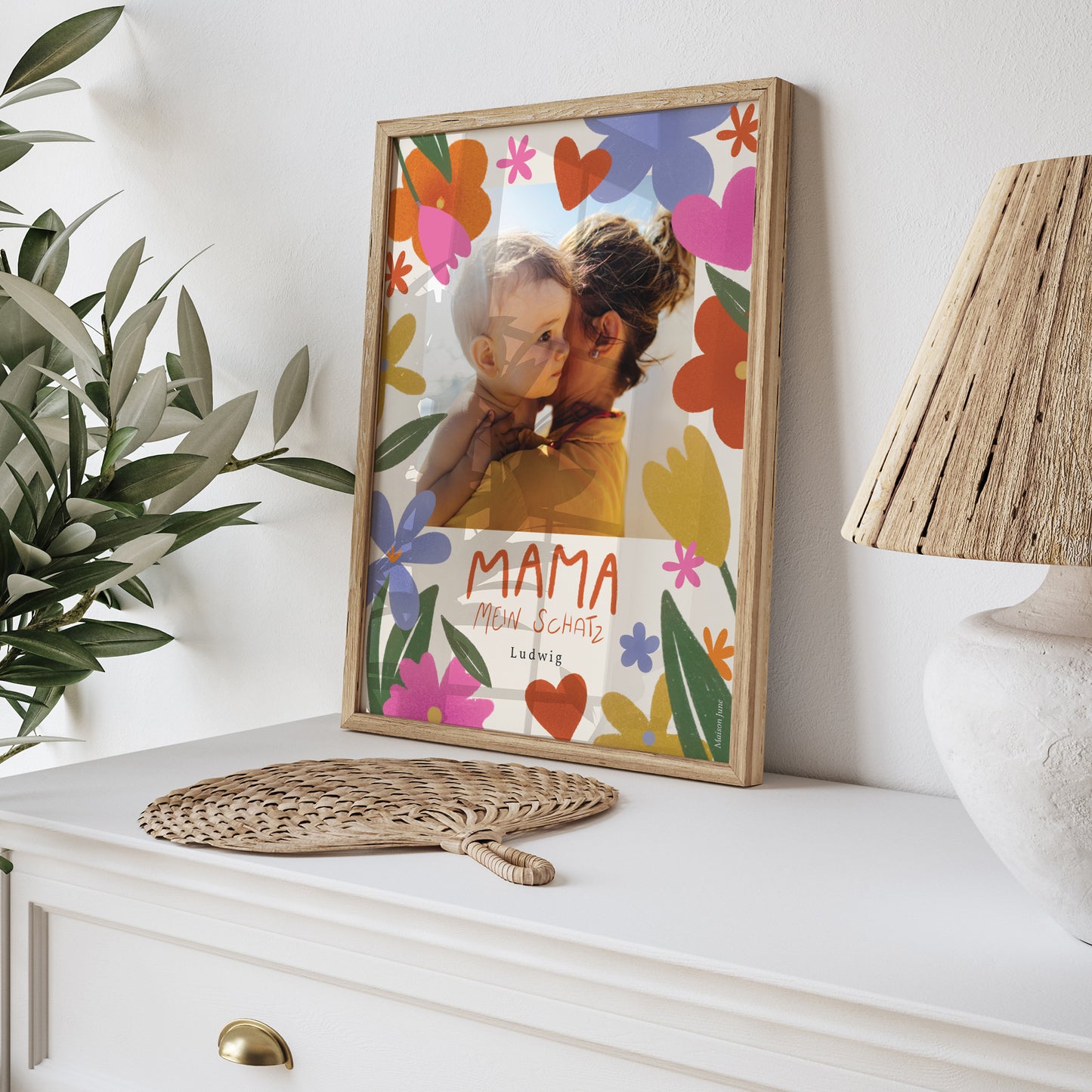 Poster Objekte Porträt Mama der Liebe II foto N° 5