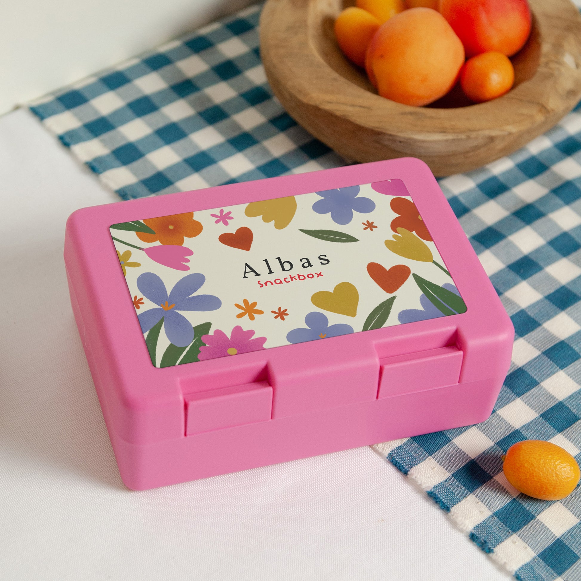 Snackbox Objekte Rose heißt auf Deutsch "Rose". Mama der Liebe II foto N° 2