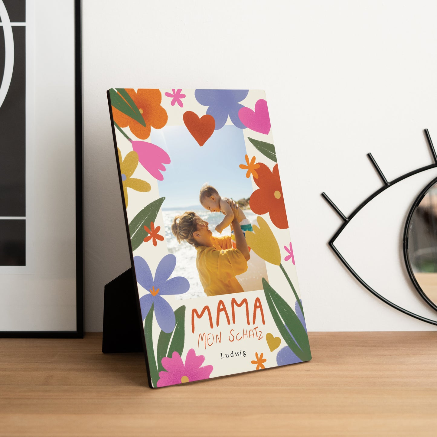 Fotorahmen Objekte PortraitPorträt Mama der Liebe II foto N° 1