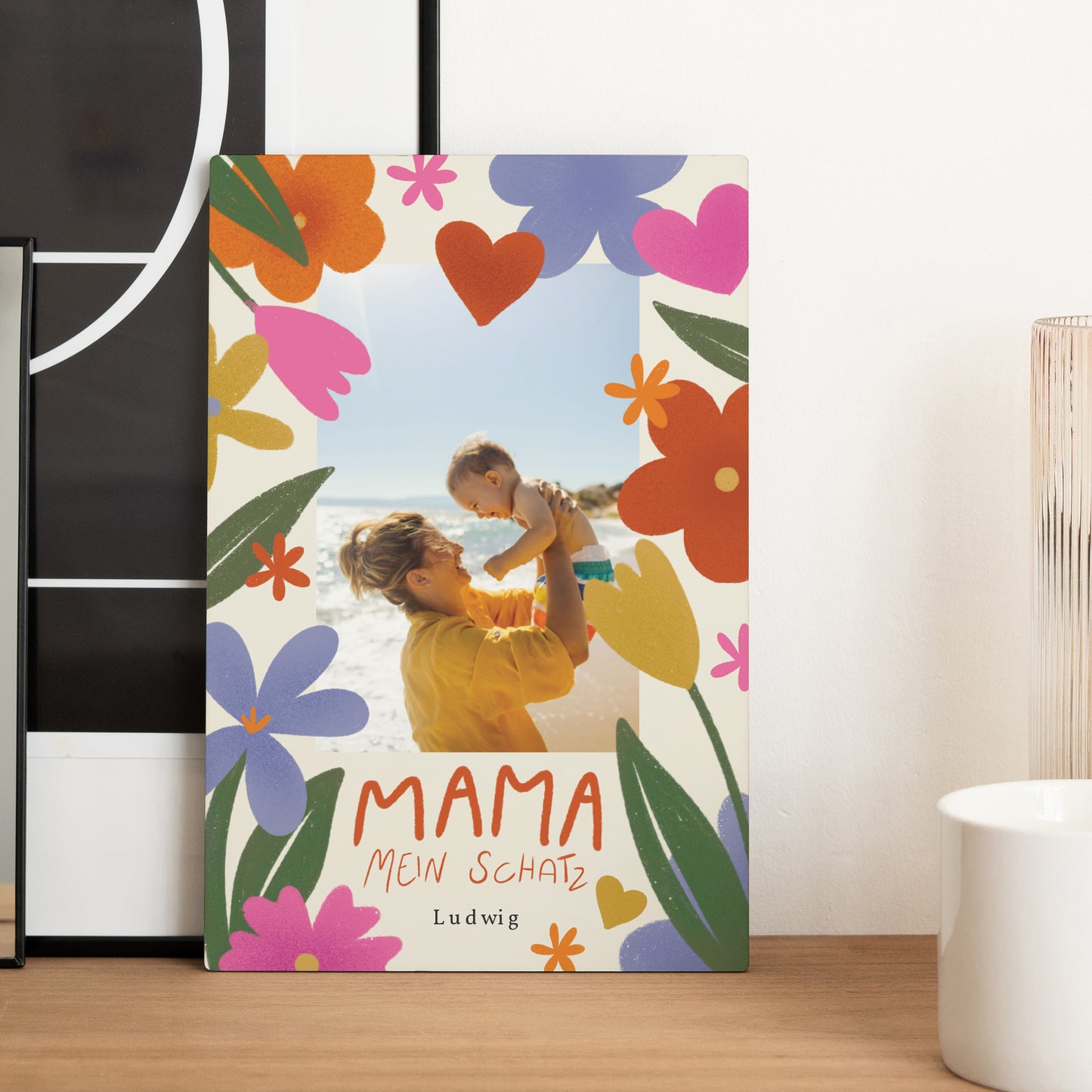 Fotorahmen Objekte PortraitPorträt Mama der Liebe II foto N° 2