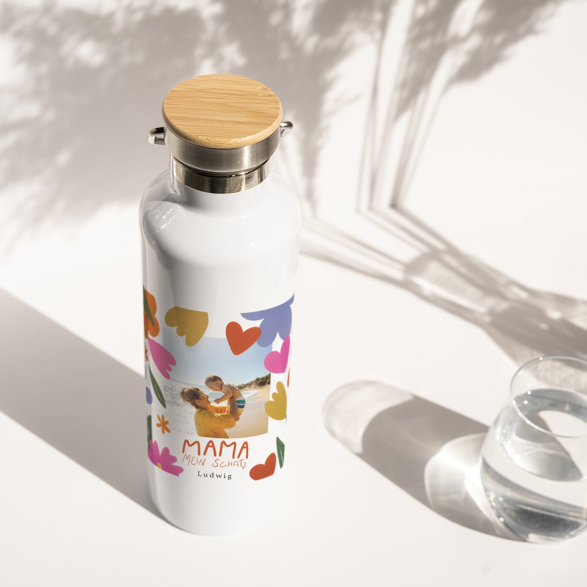 Trinkflasche Objekte 75 cl Mama der Liebe II foto N° 1