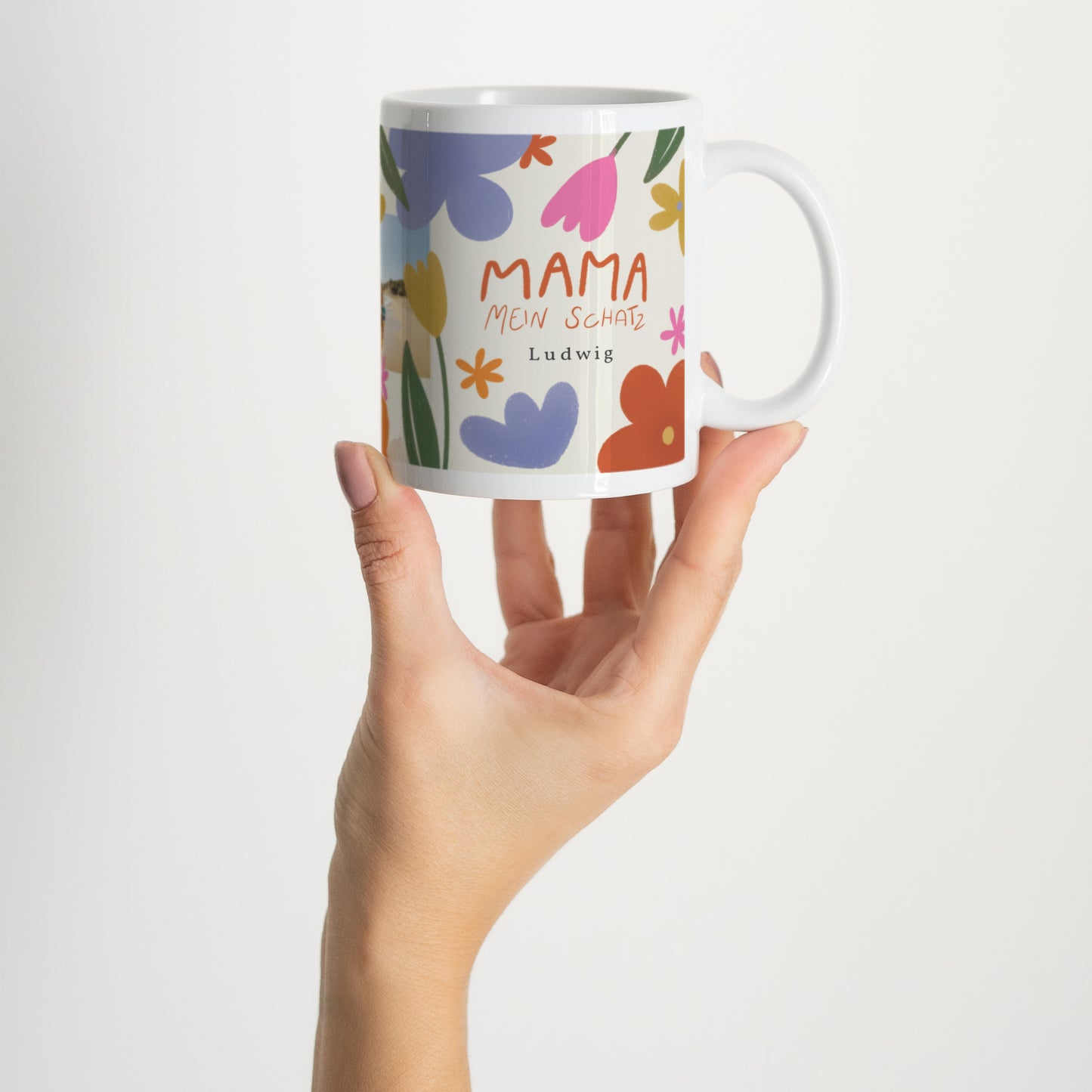 Tasse Objekte Weiß Mama der Liebe II foto N° 2