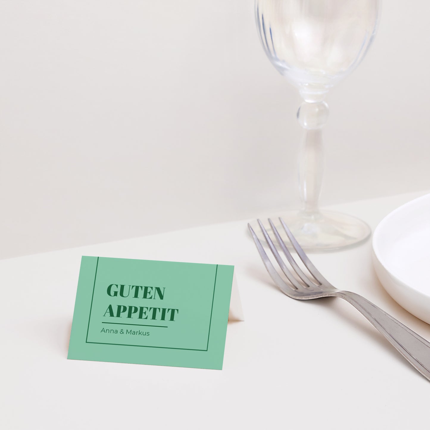 Tischkarten Hochzeit Quer pop & love foto N° 2