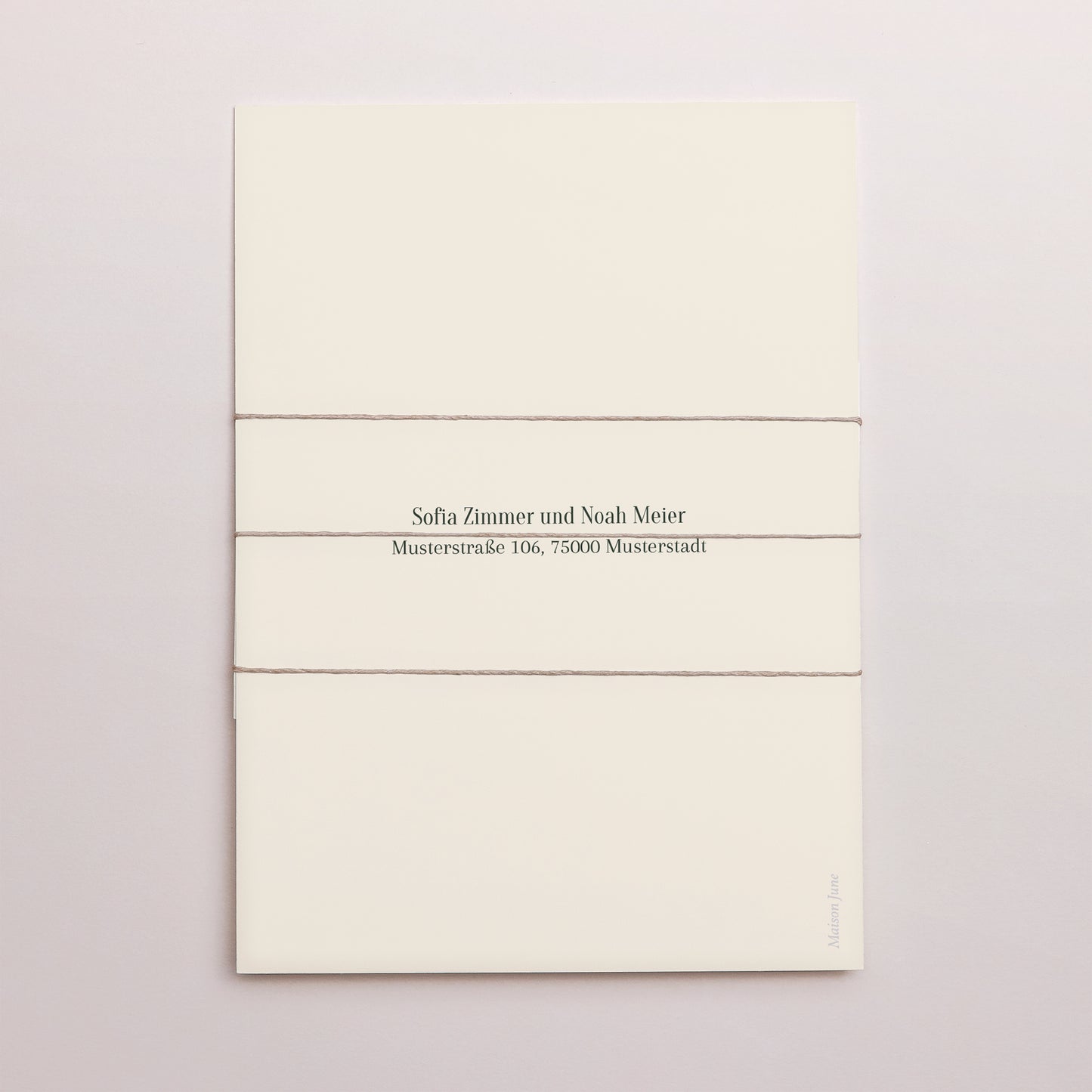 Hochzeitseinladung 3 Karten, Band foto N° 4