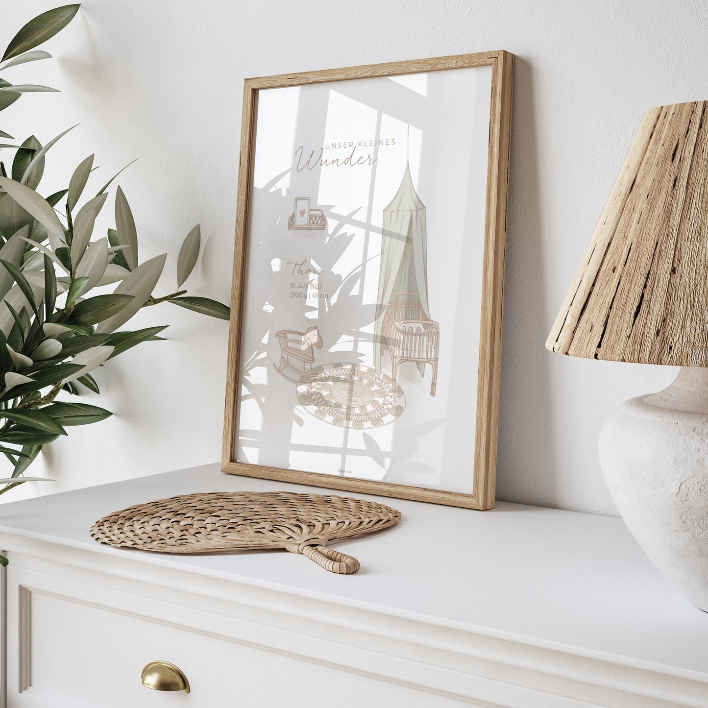 Poster Geburt Porträt Stille Nacht foto N° 5