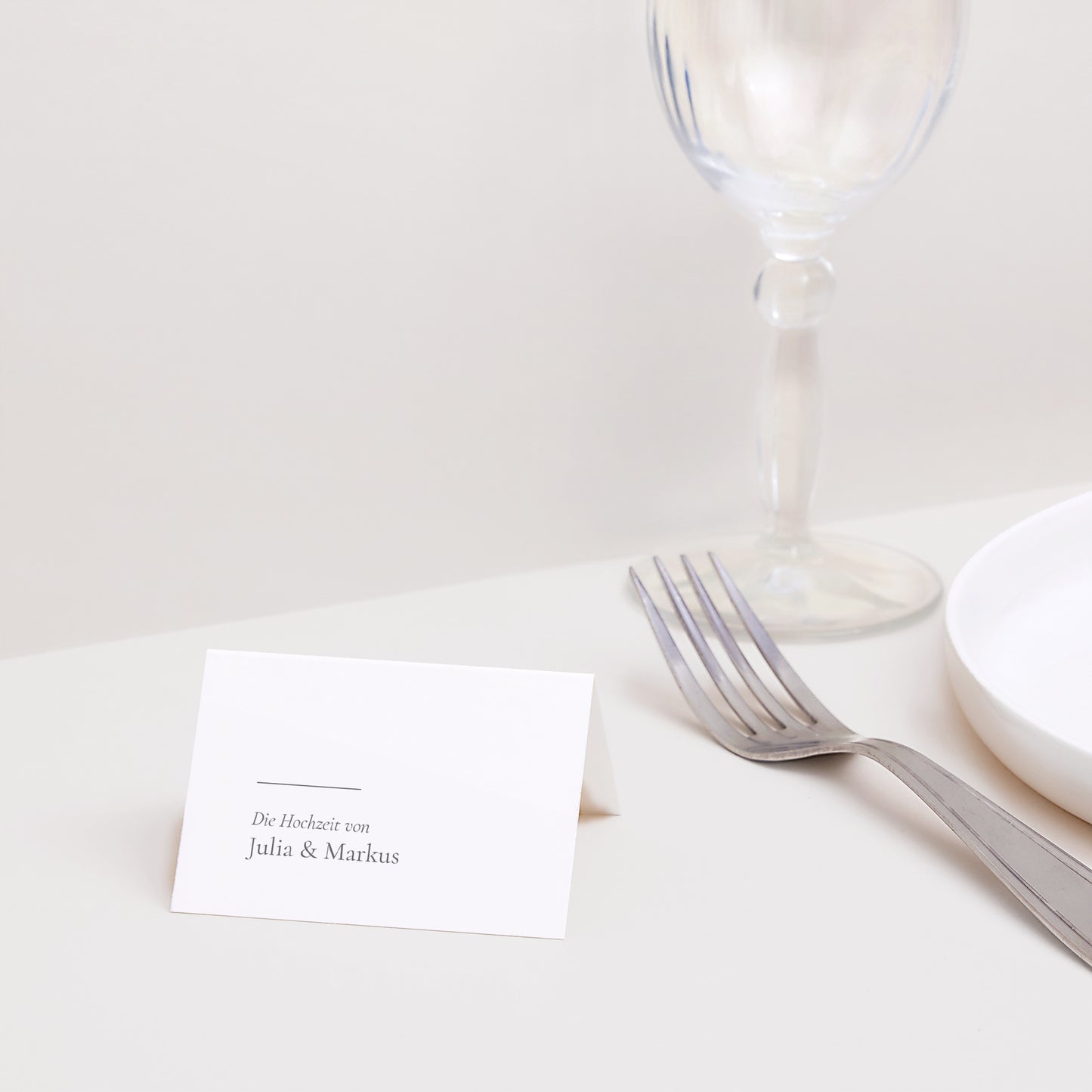 Tischkarten Hochzeit Quer Zweig von Oliver II foto N° 2