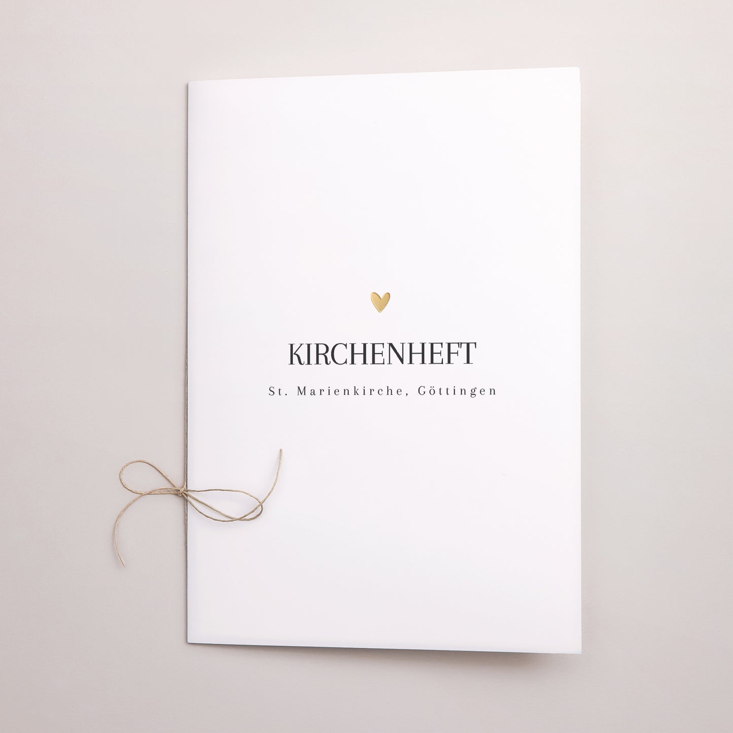 Kirchenheft Hochzeit Doppelflügel Unermessliche Liebe foto N° 1