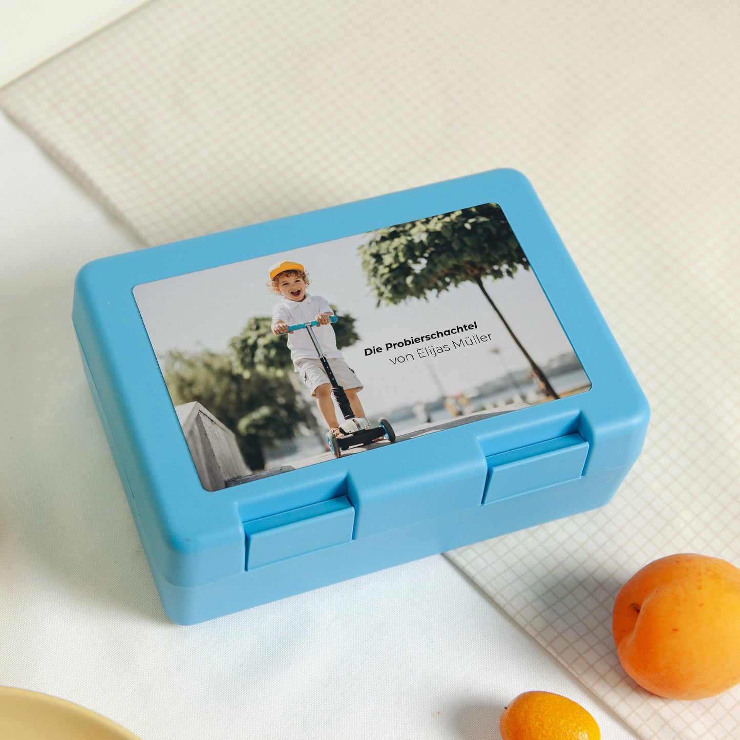 Snackbox Objekte Blau Foto anpassbar foto N° 2