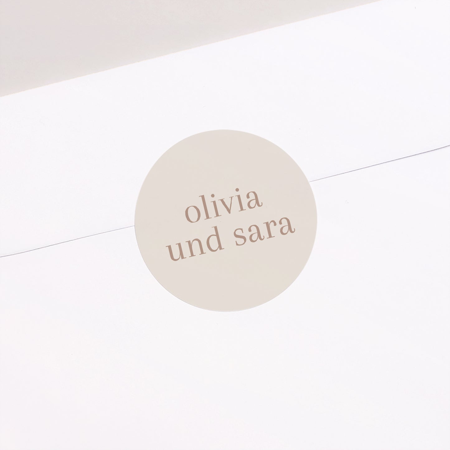 Sticker Geburt Rund Fernglas Farbe Rosa foto N° 1