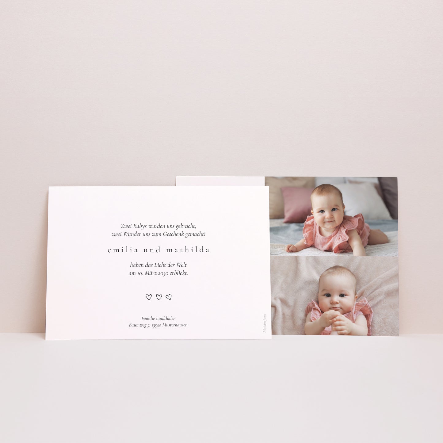 Geburtskarten Landschaft foto N° 3