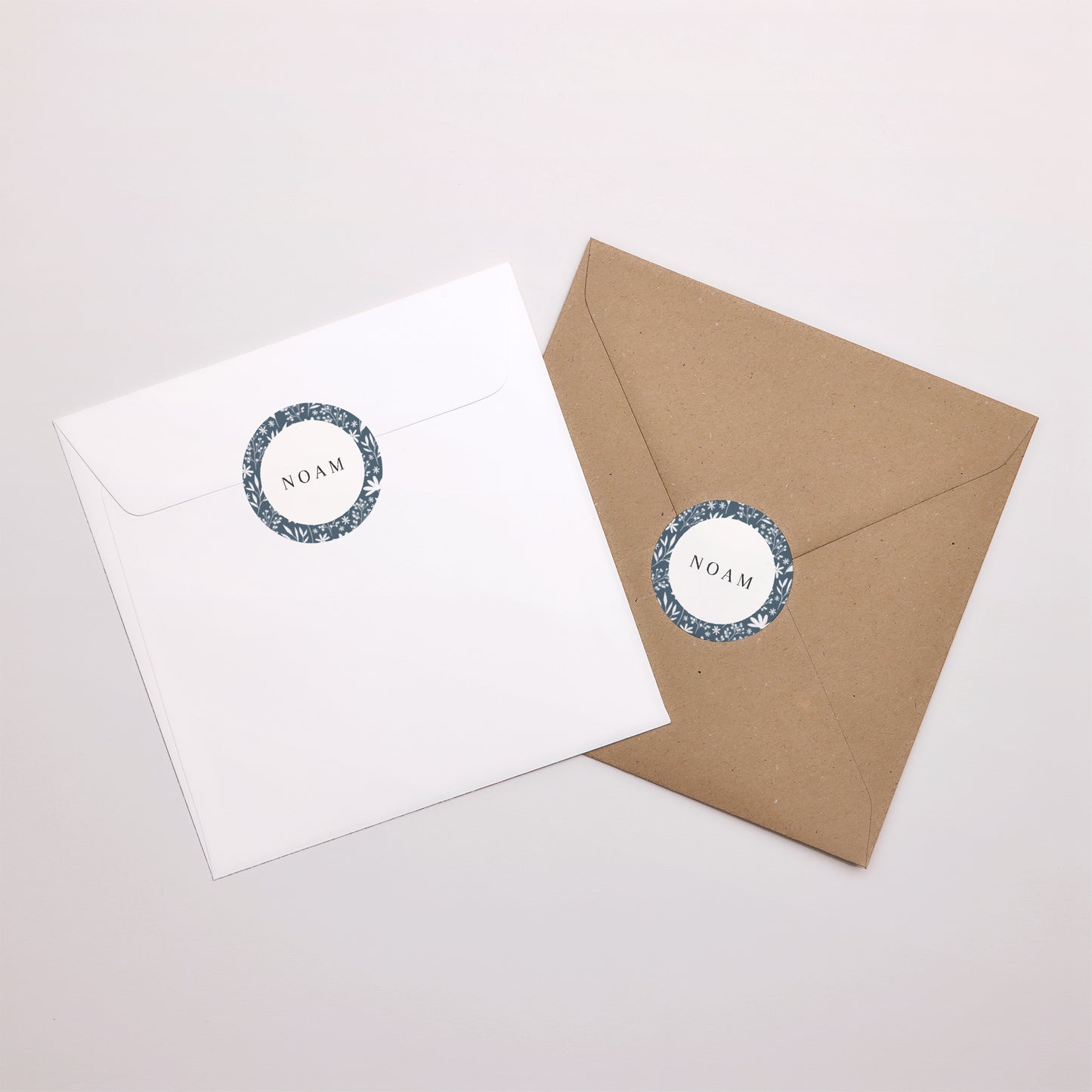 Sticker Geburt Rund Zauberwald foto N° 3