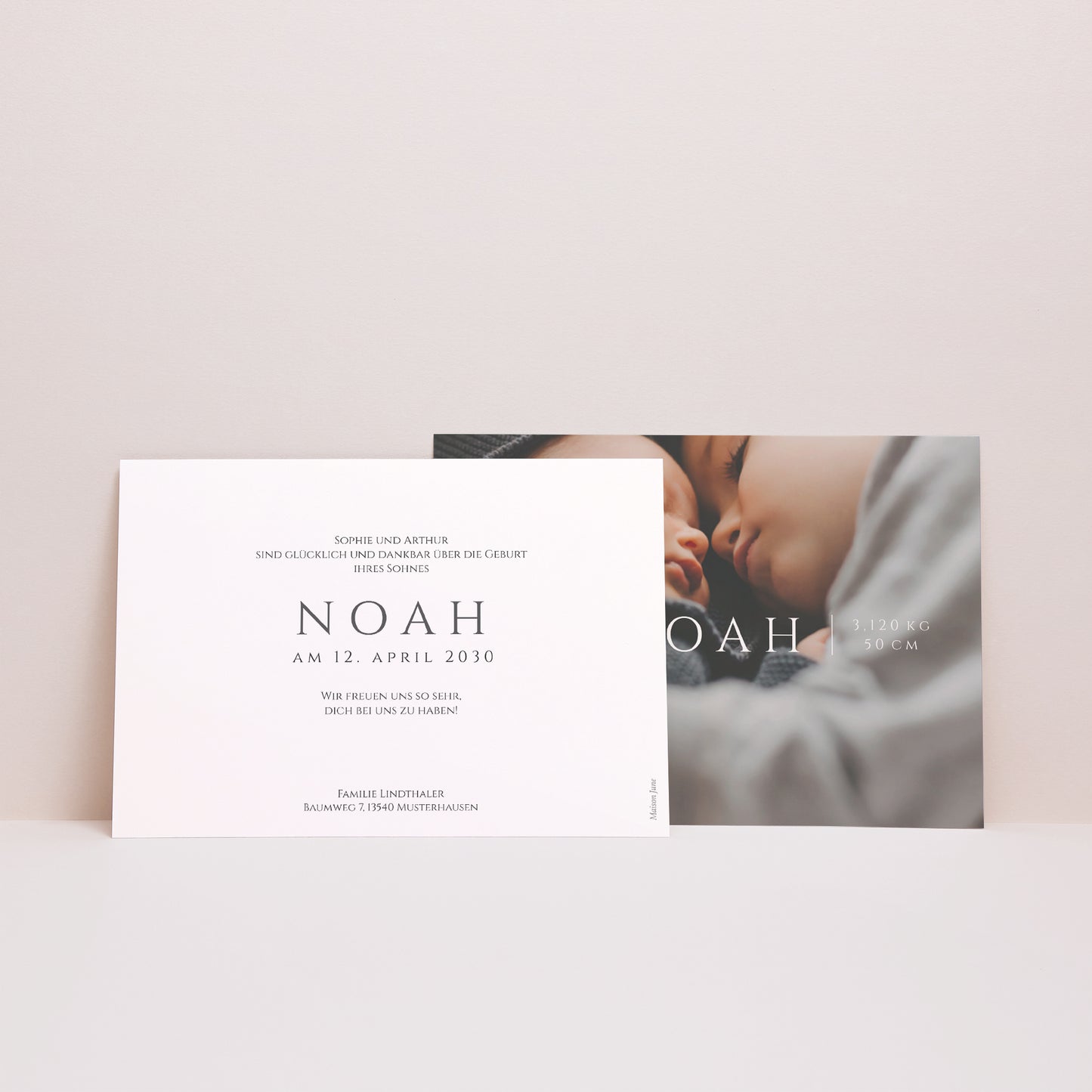 Geburtskarten Landschaft foto N° 3