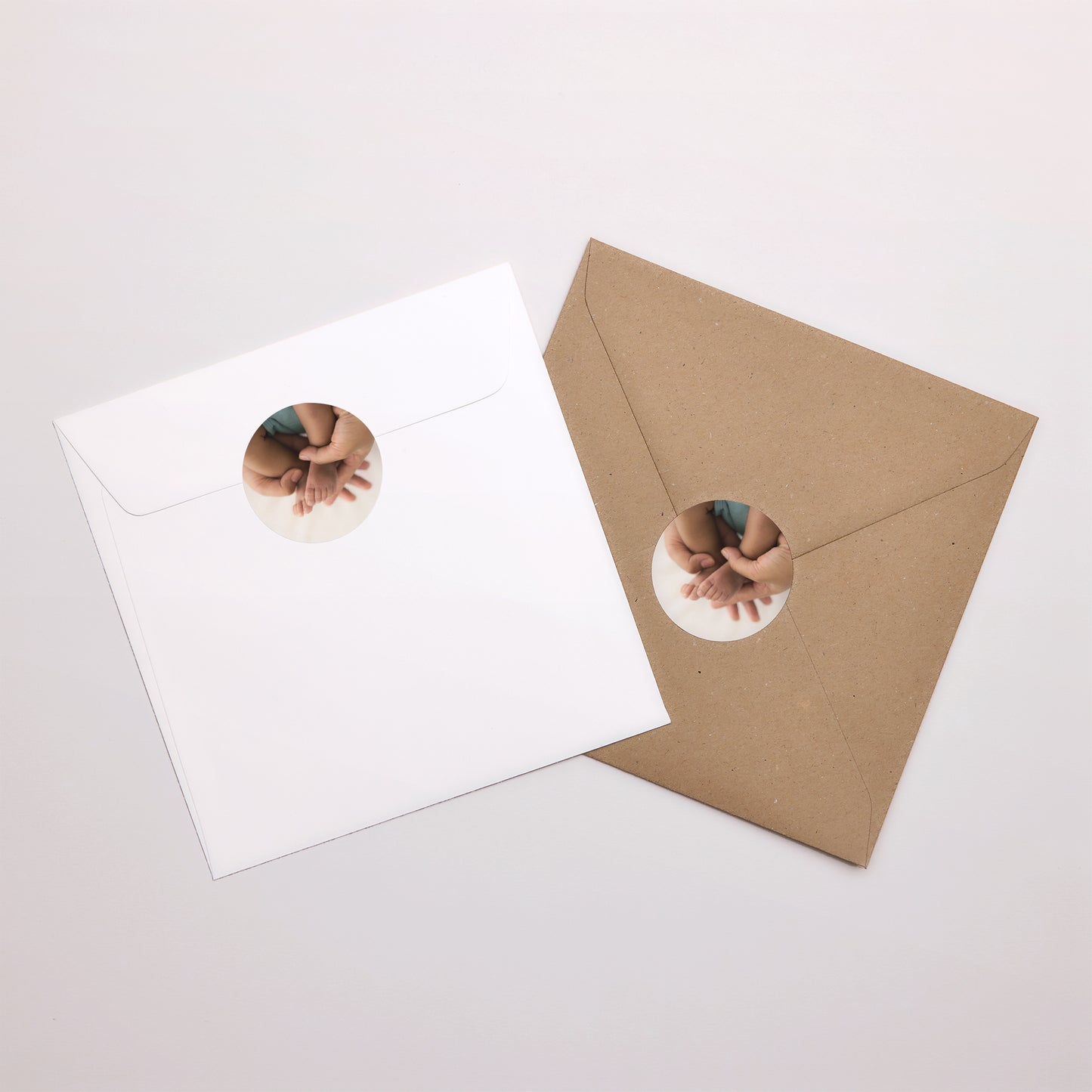 Sticker Geburt Rund Kleine Piktogramme II foto N° 3