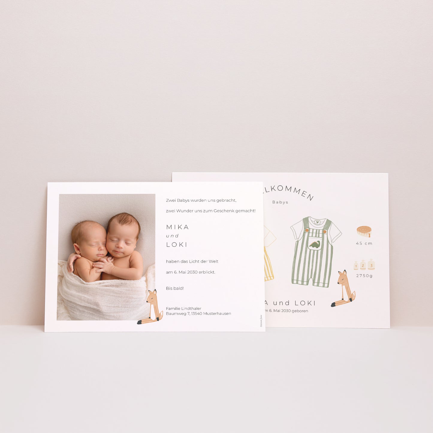 Geburtskarten Landschaft foto N° 3