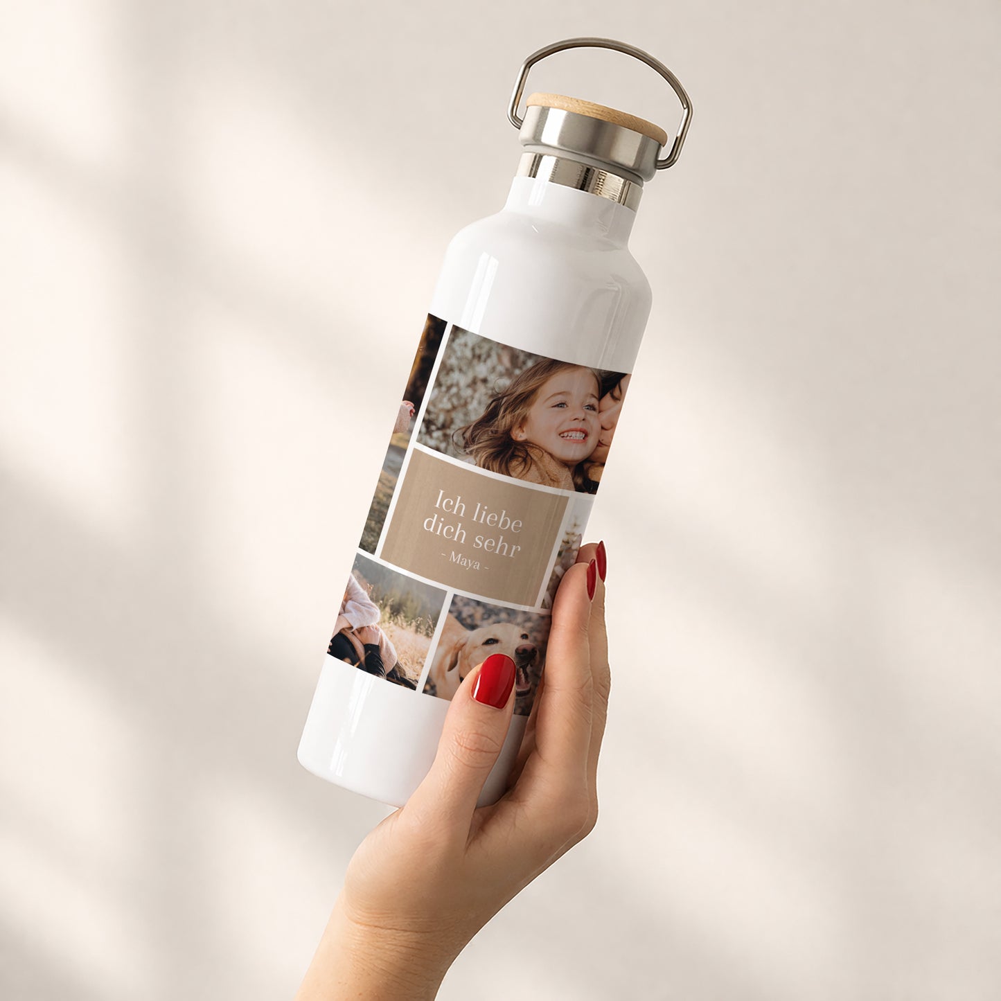 Trinkflasche Objekte 75 cl Multiphotos kraft foto N° 2