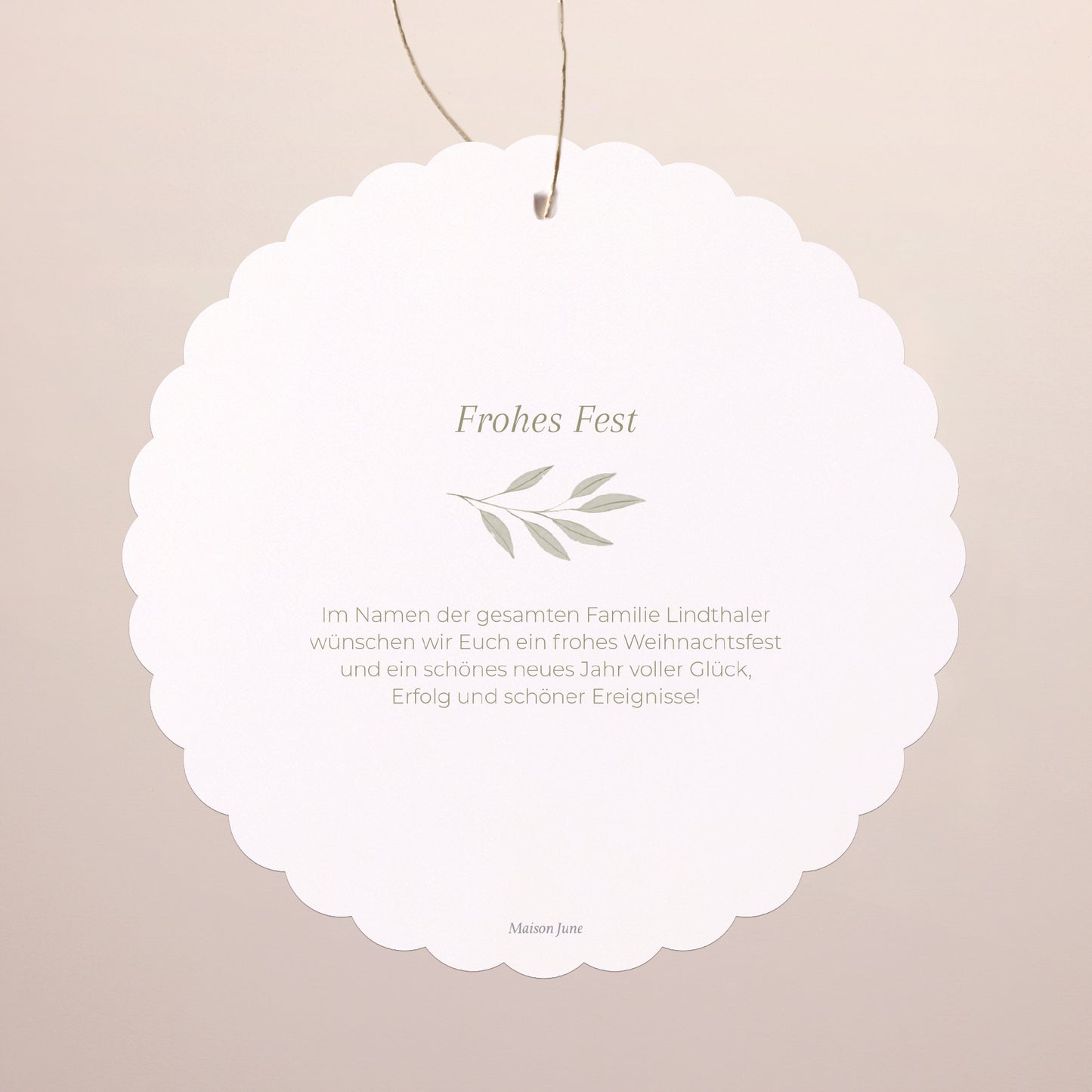 Weihnachtskarte Weihnachten Zum Aufhängen foto N° 2