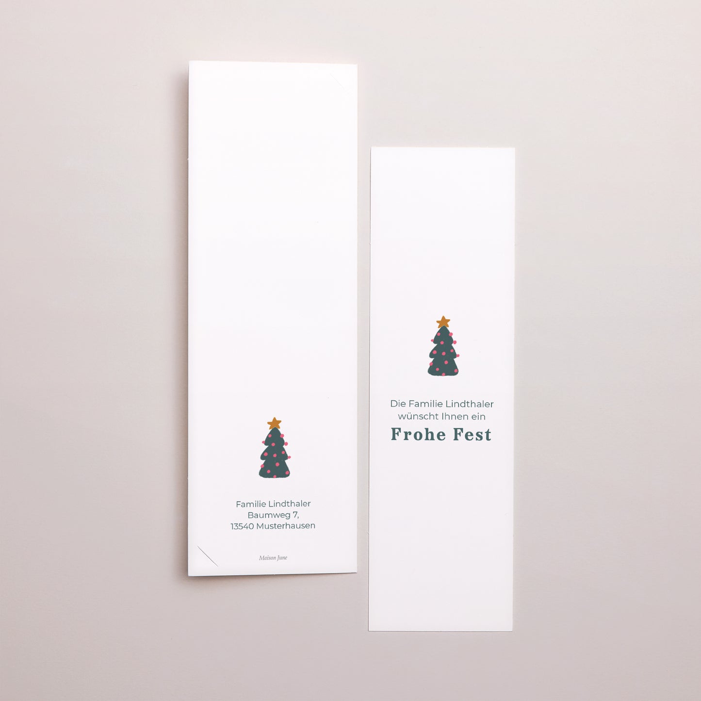 Weihnachtskarte Weihnachten Fotoautomaten Lesezeichen foto N° 3