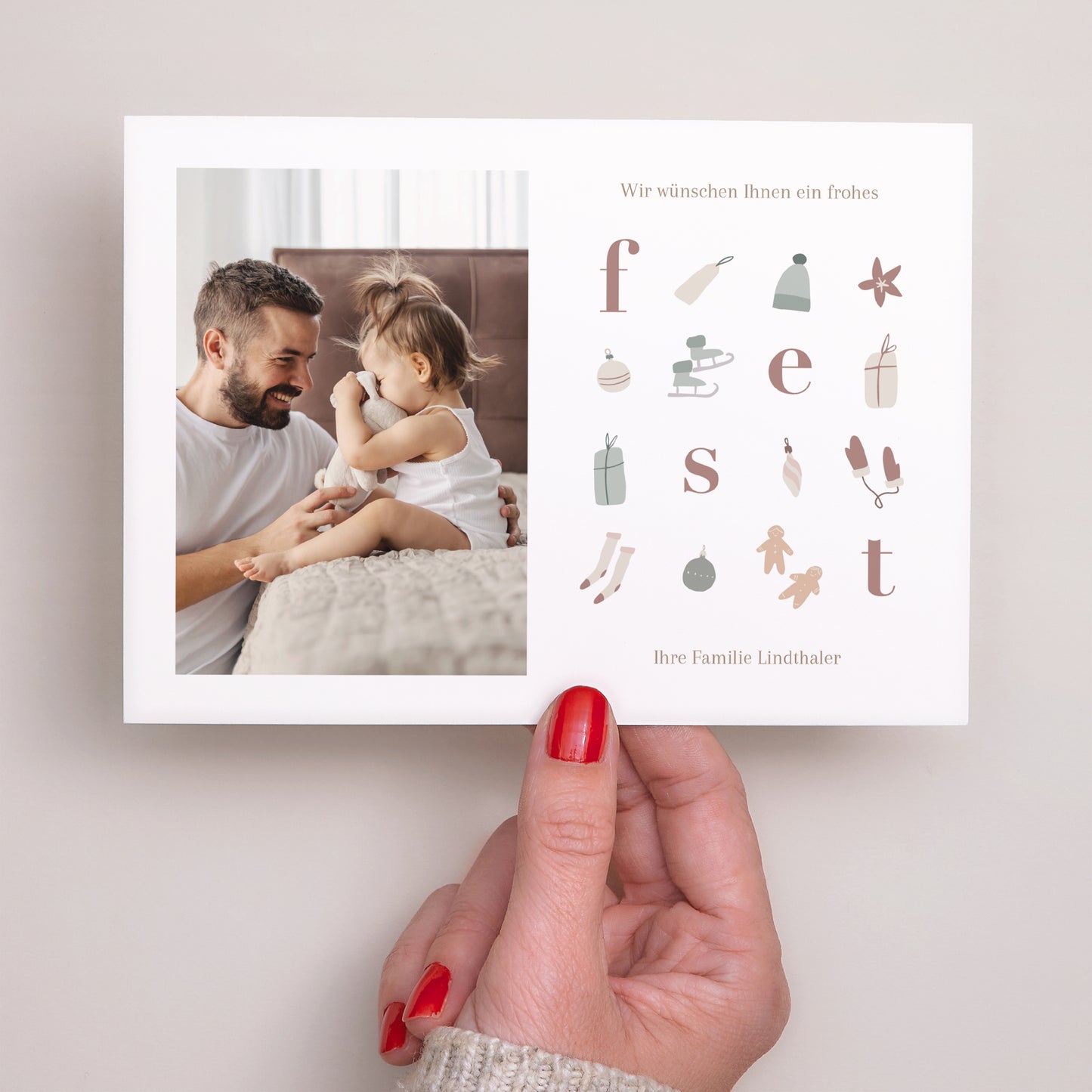 Weihnachtskarte Weihnachten Landschaft Alles für den Winter foto N° 3