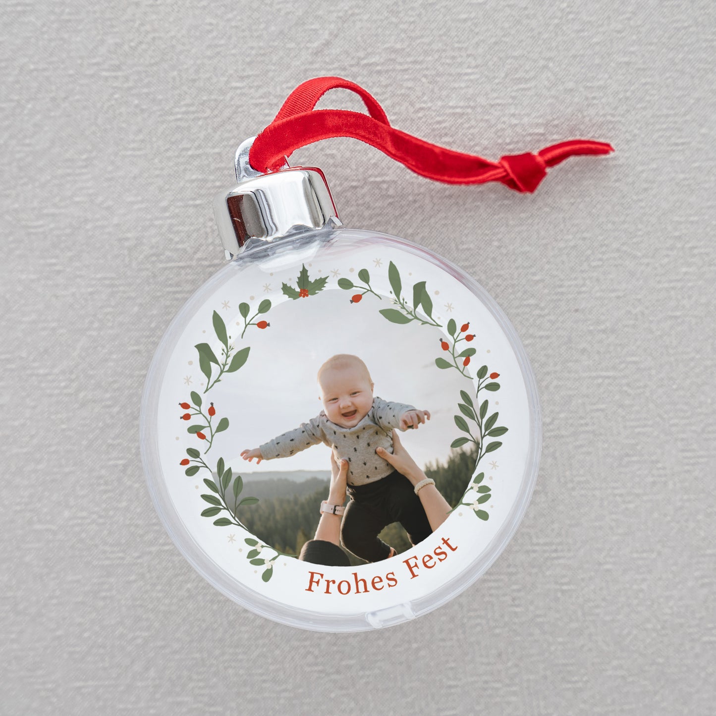 Weihnachtskugel Weihnachten Runde Weihnachtskranz IV foto N° 2