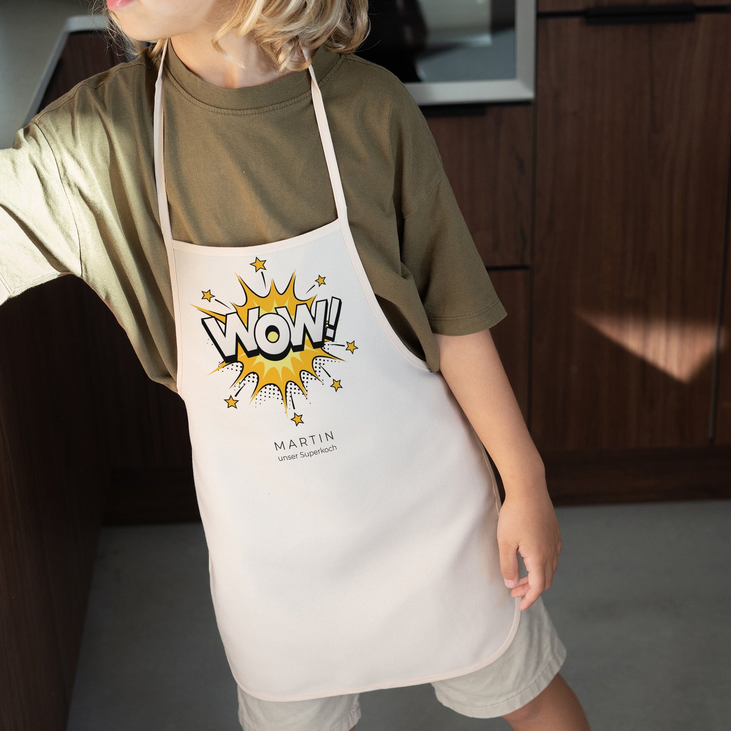 Kinderschürze Objekte 3 - 6 Jahre Die Kräfte des kleinen Kochs foto N° 1