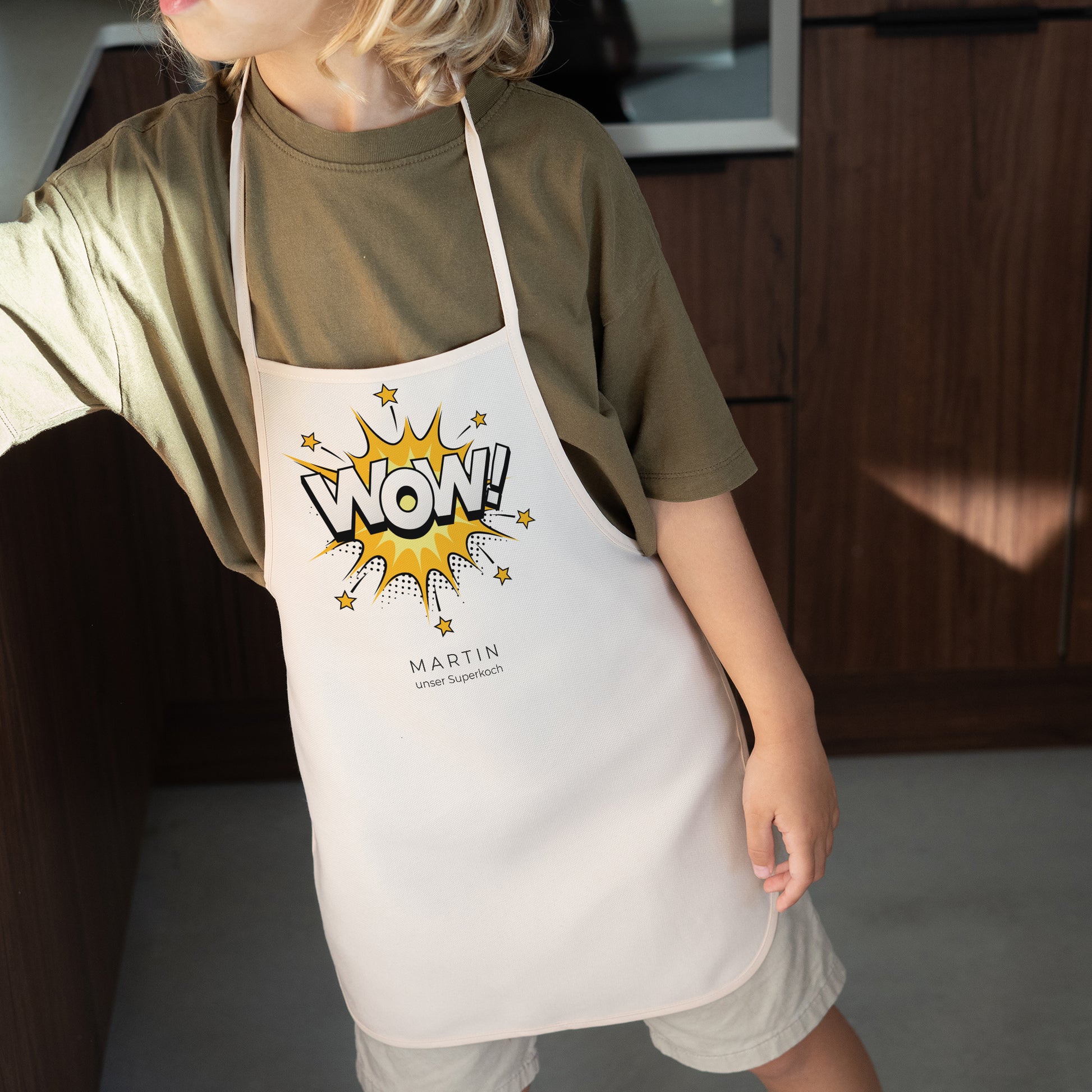 Kinderschürze Objekte 3 - 6 Jahre Die Kräfte des kleinen Kochs foto N° 1