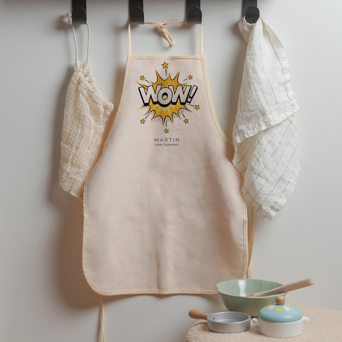 Kinderschürze Objekte 3 - 6 Jahre Die Kräfte des kleinen Kochs foto N° 2