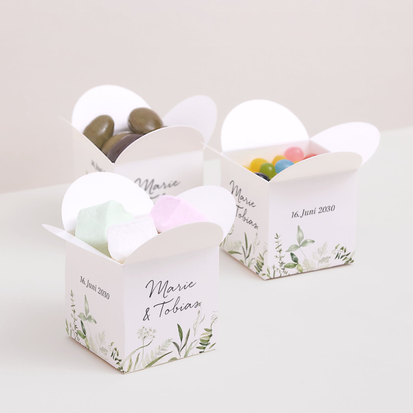 Geschenkbox Hochzeit Schmetterlingsöffnung Seralin foto N° 3