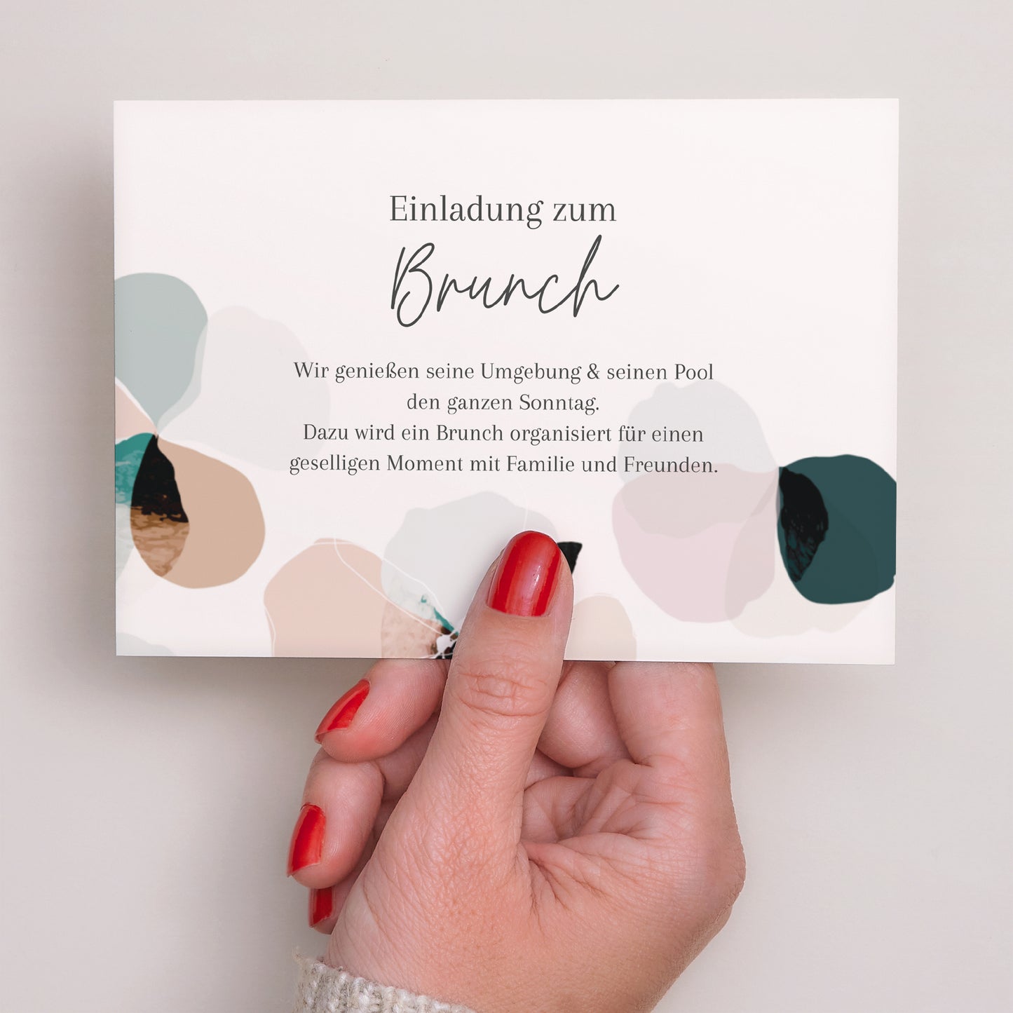 Einladungskarte Hochzeit Landschaft foto N° 3