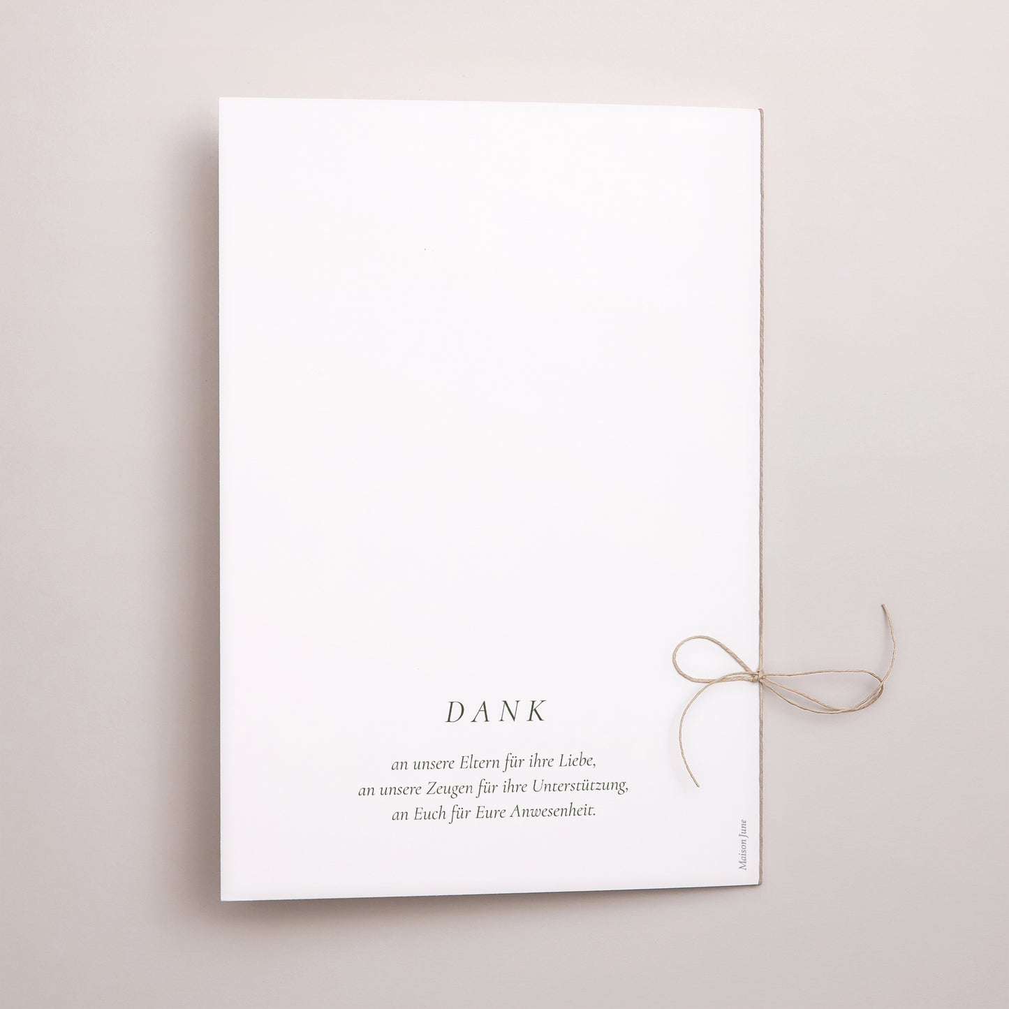 Kirchenheft Hochzeit Doppelflügel Romantischer Zweig III foto N° 3