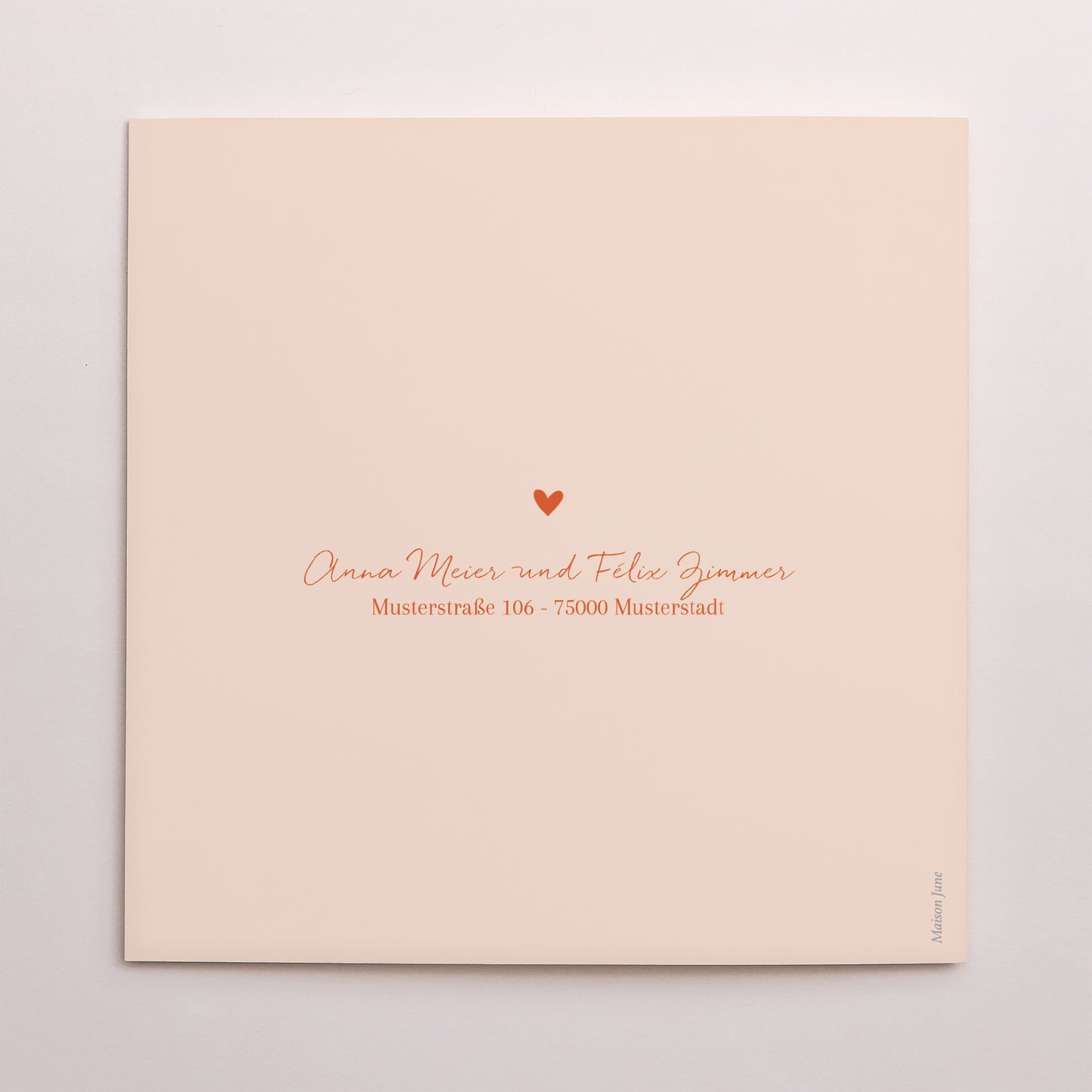 Hochzeitseinladung Doppelflügelfenster Liebe immer foto N° 3