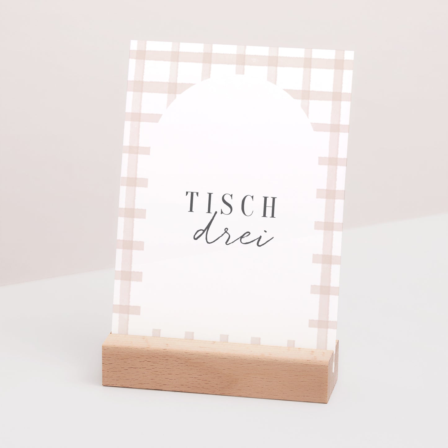 Tischnummern Hochzeit Rechteck foto N° 3