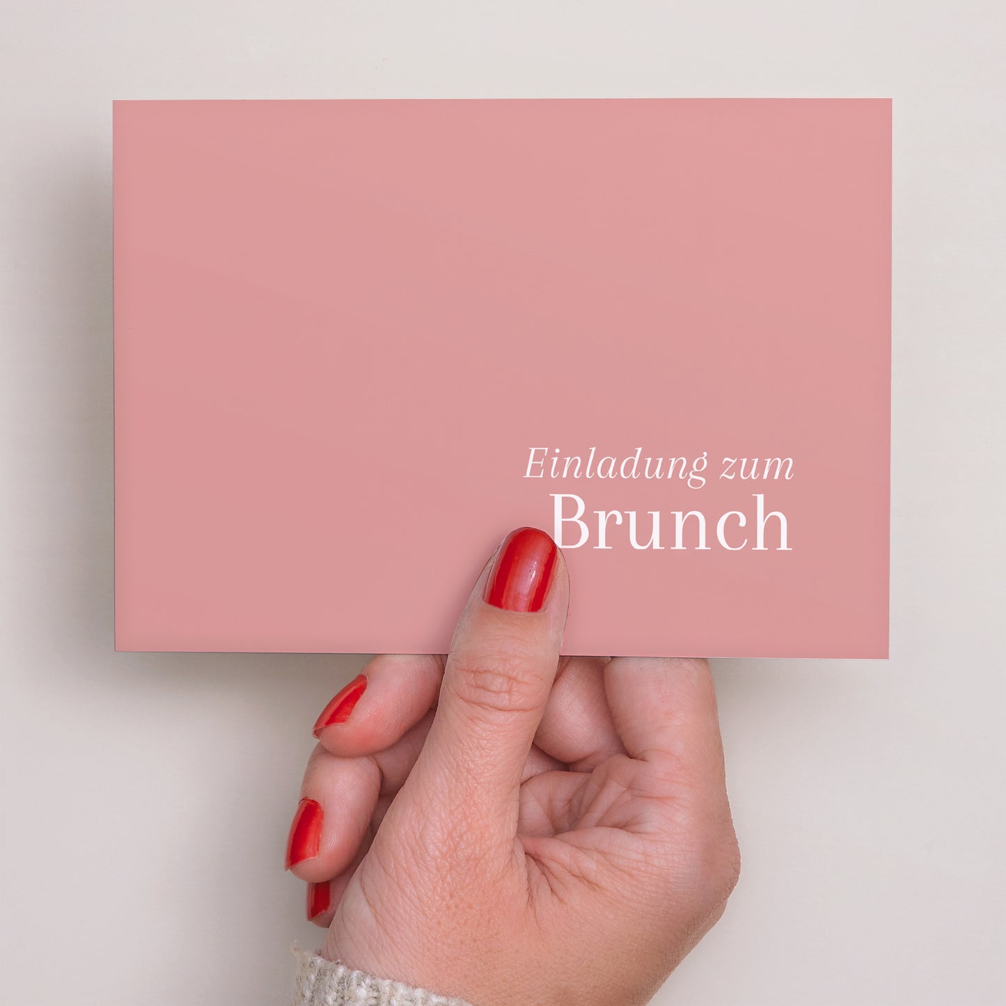 Einladungskarte Hochzeit Landschaft Karneol foto N° 3