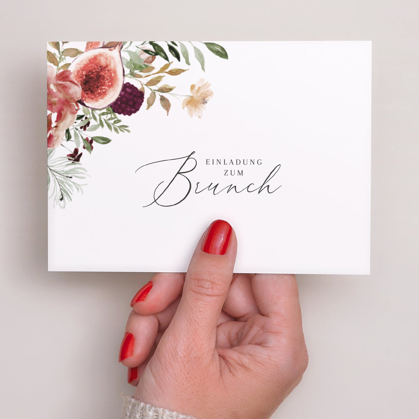 Einladungskarte Hochzeit Landschaft Caudélie foto N° 3