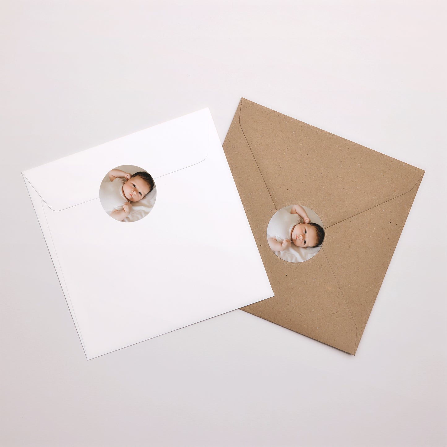 Sticker Geburt Rund Joy foto N° 3