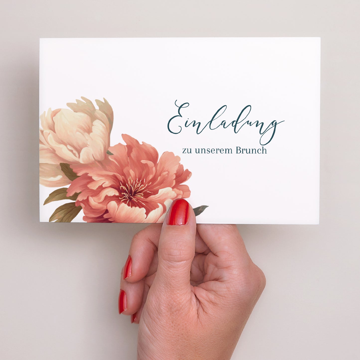 Einladungskarte Hochzeit Landschaft foto N° 3