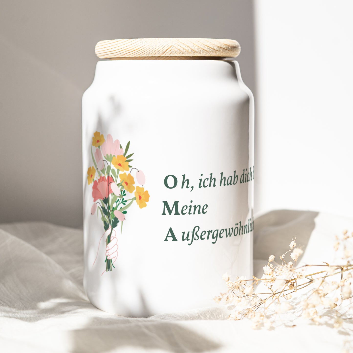 Keramiktopf Objekte 65 cl Wunderbare Oma foto N° 1