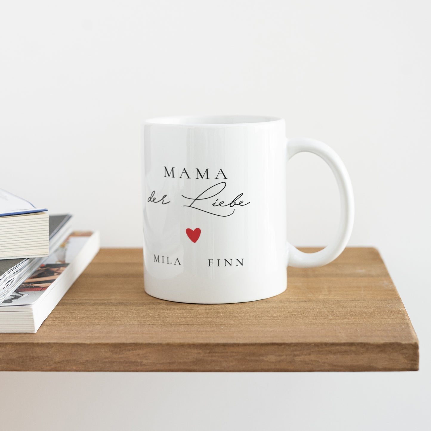 Tasse Objekte Weiß Mama der Liebe VI foto N° 4