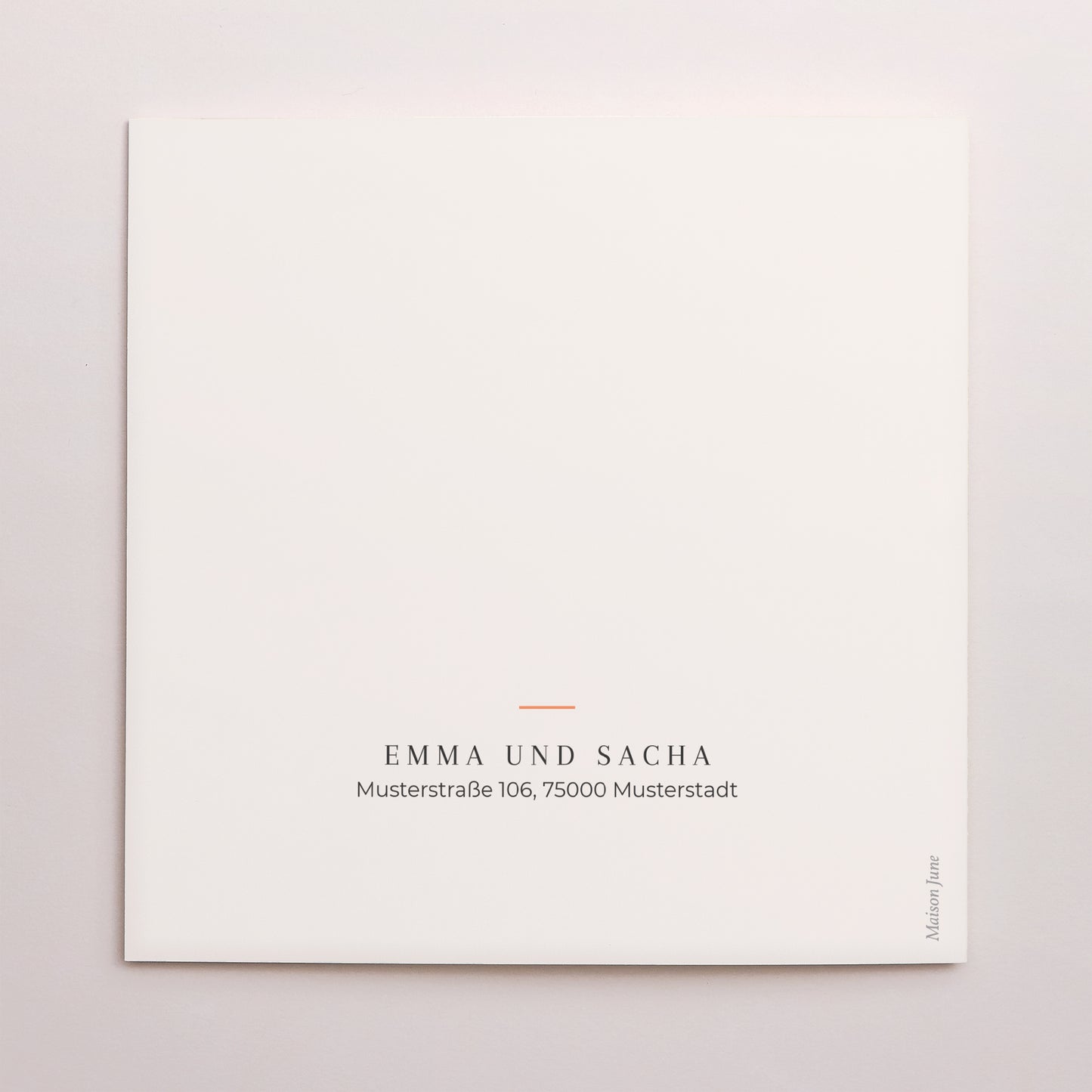 Hochzeitseinladung Doppelflügelfenster Komposition im Stil von Matisse foto N° 3