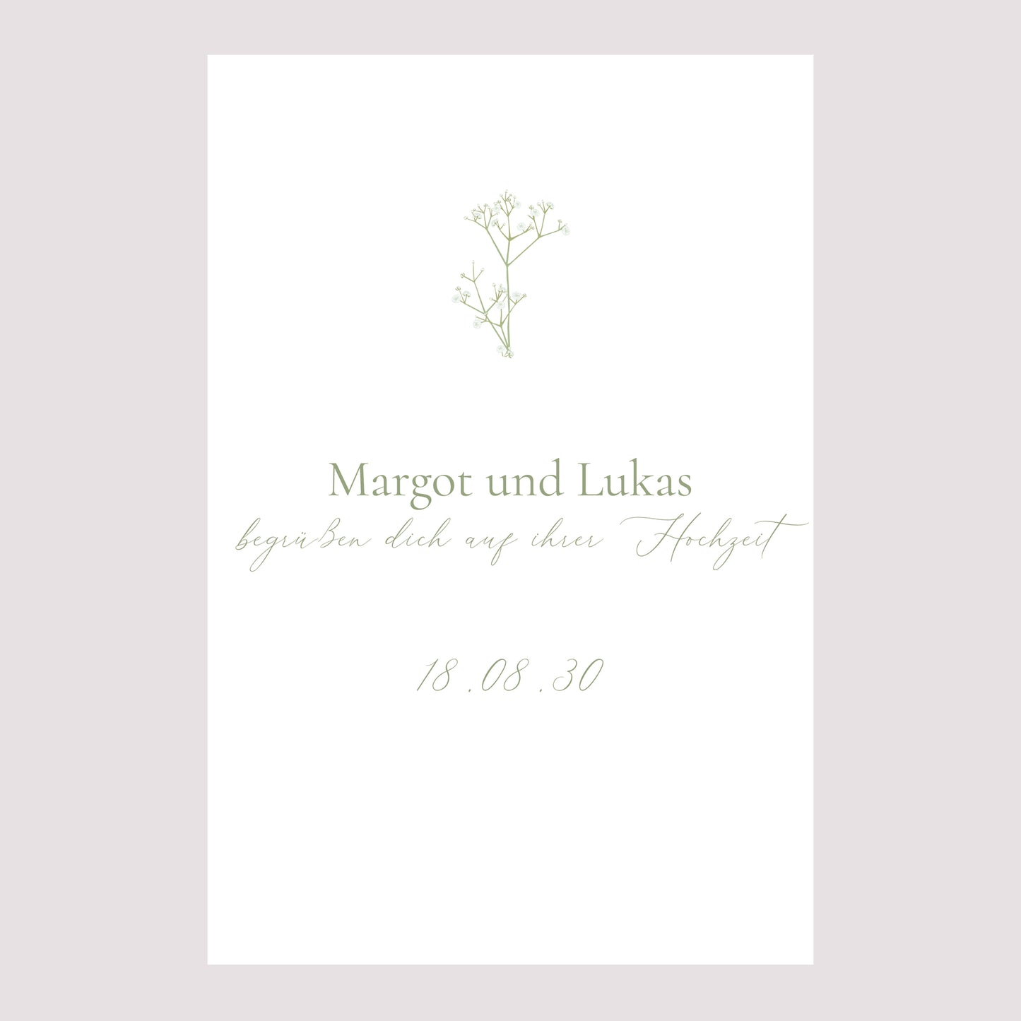 Begrüßungstafel Hochzeit Porträt 60 x 90 cm Es ist Sommer! foto N° 2