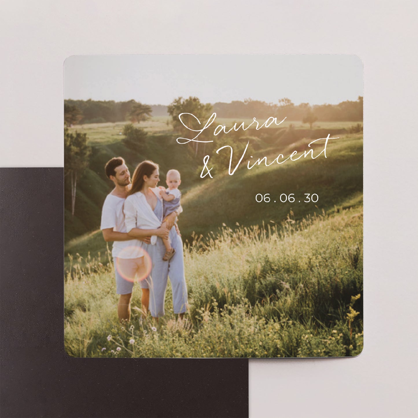 Save the date Karte Hochzeit Satz von 9, magnetisch. Mama und Papa heiraten II foto N° 1