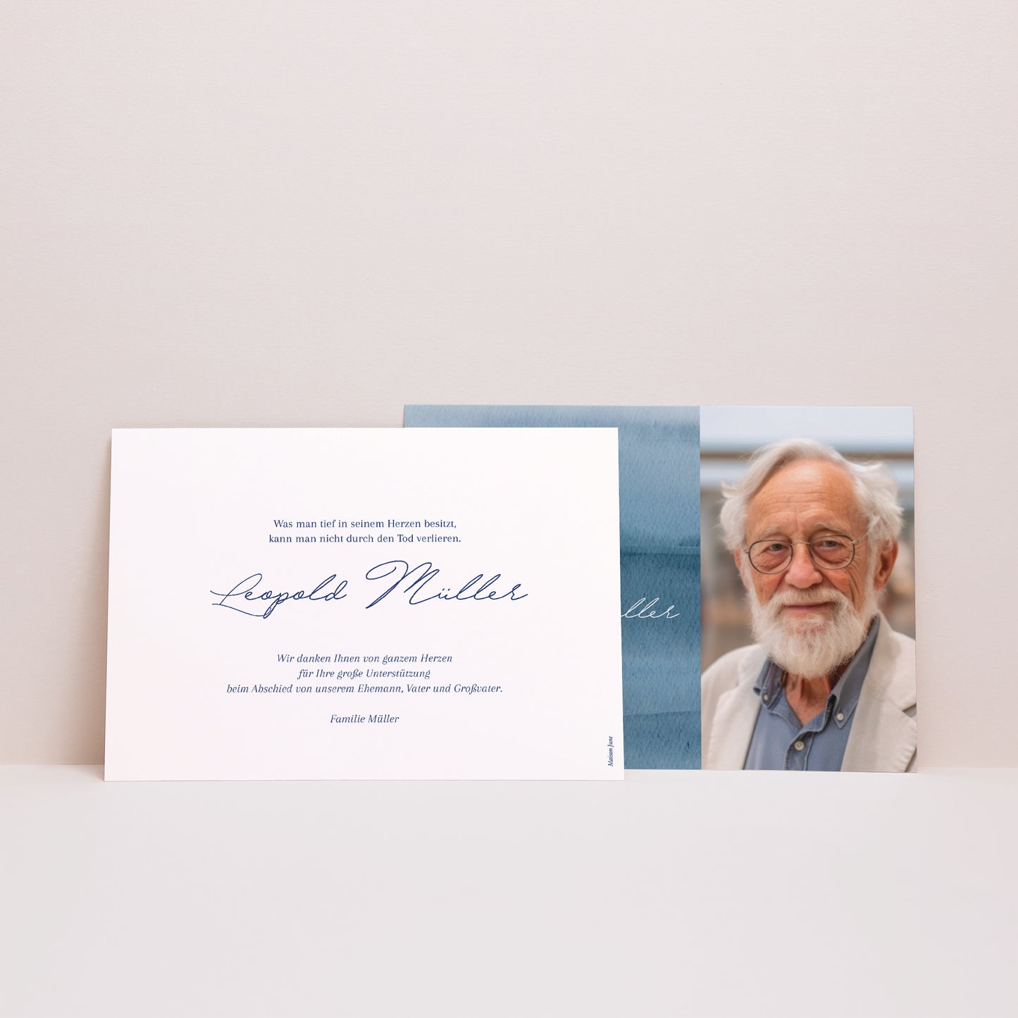 Trauerkarte Landschaft foto N° 3