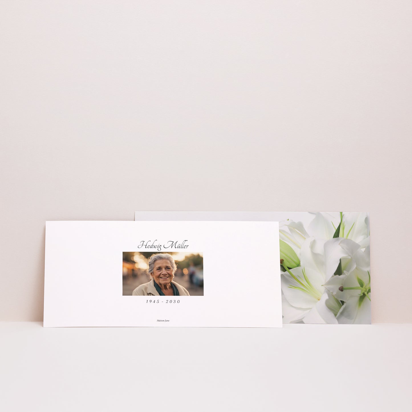 Trauerkarte Panoramische Landschaft foto N° 3