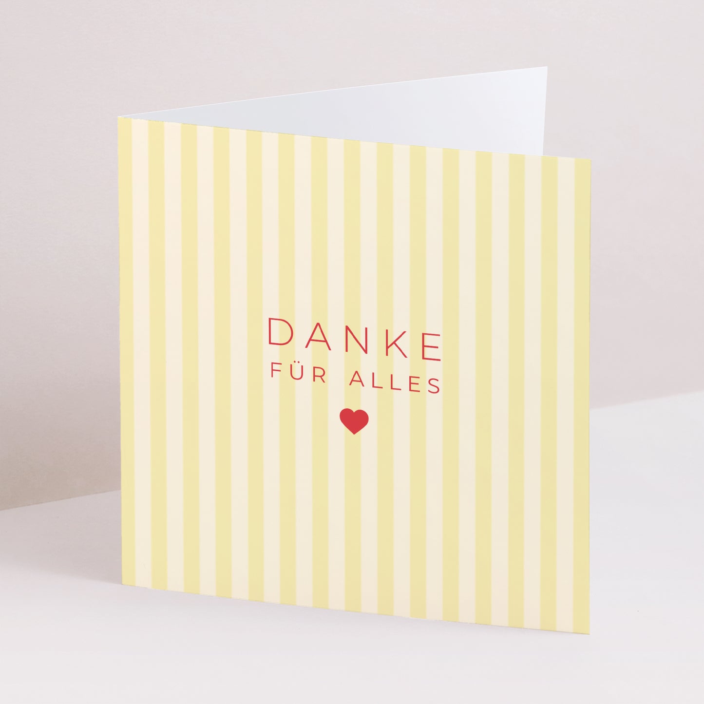 Dankeskarte Hochzeit Doppelflügelfenster Gelbe Sonne foto N° 1
