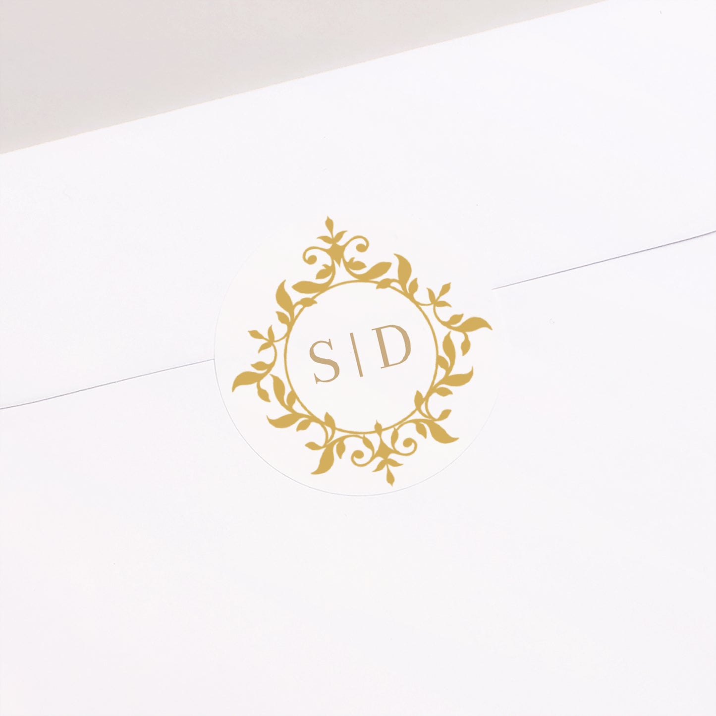 Sticker Hochzeit Rund foto N° 1