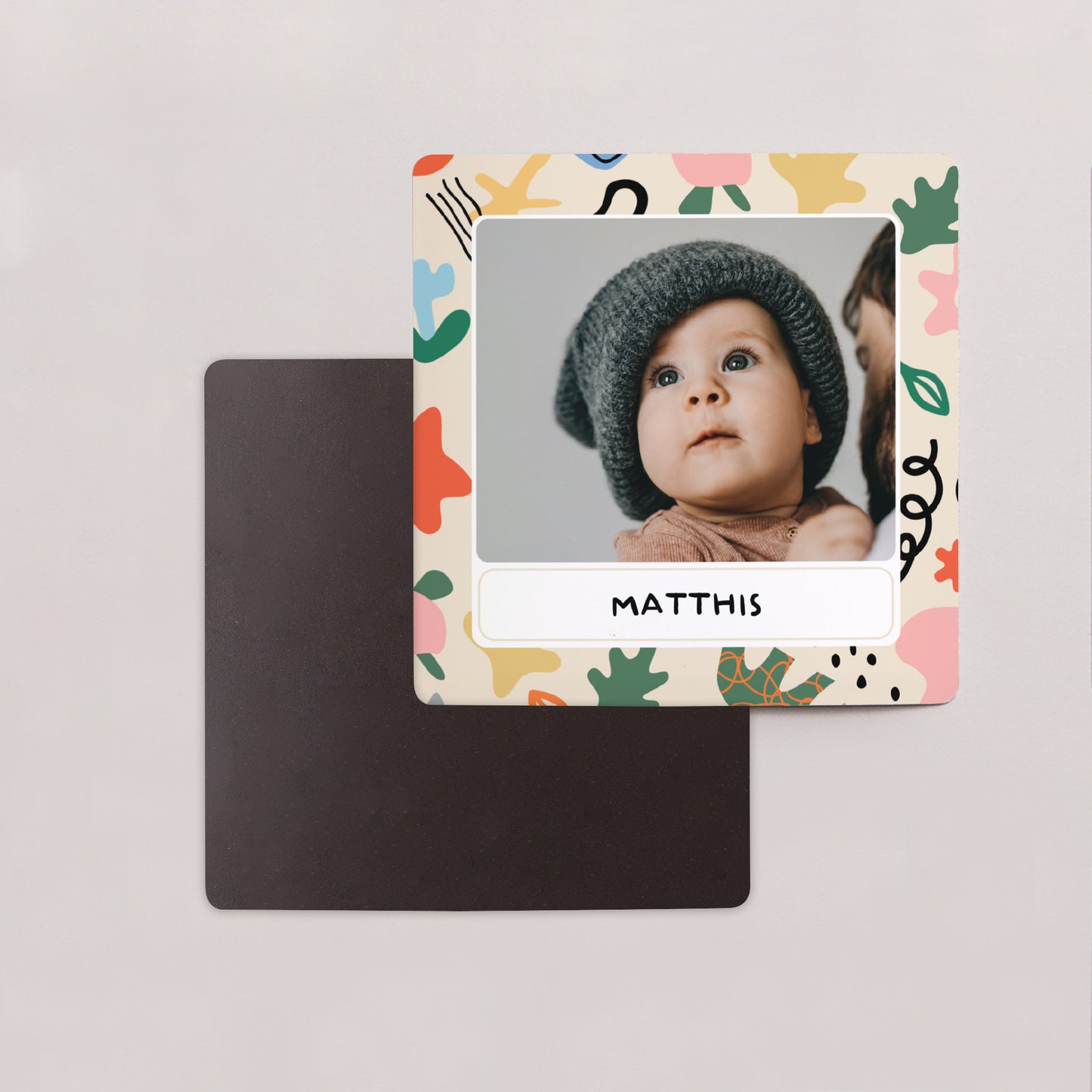 Dankeskarte Geburt Satz von 9, magnetisch. foto N° 2